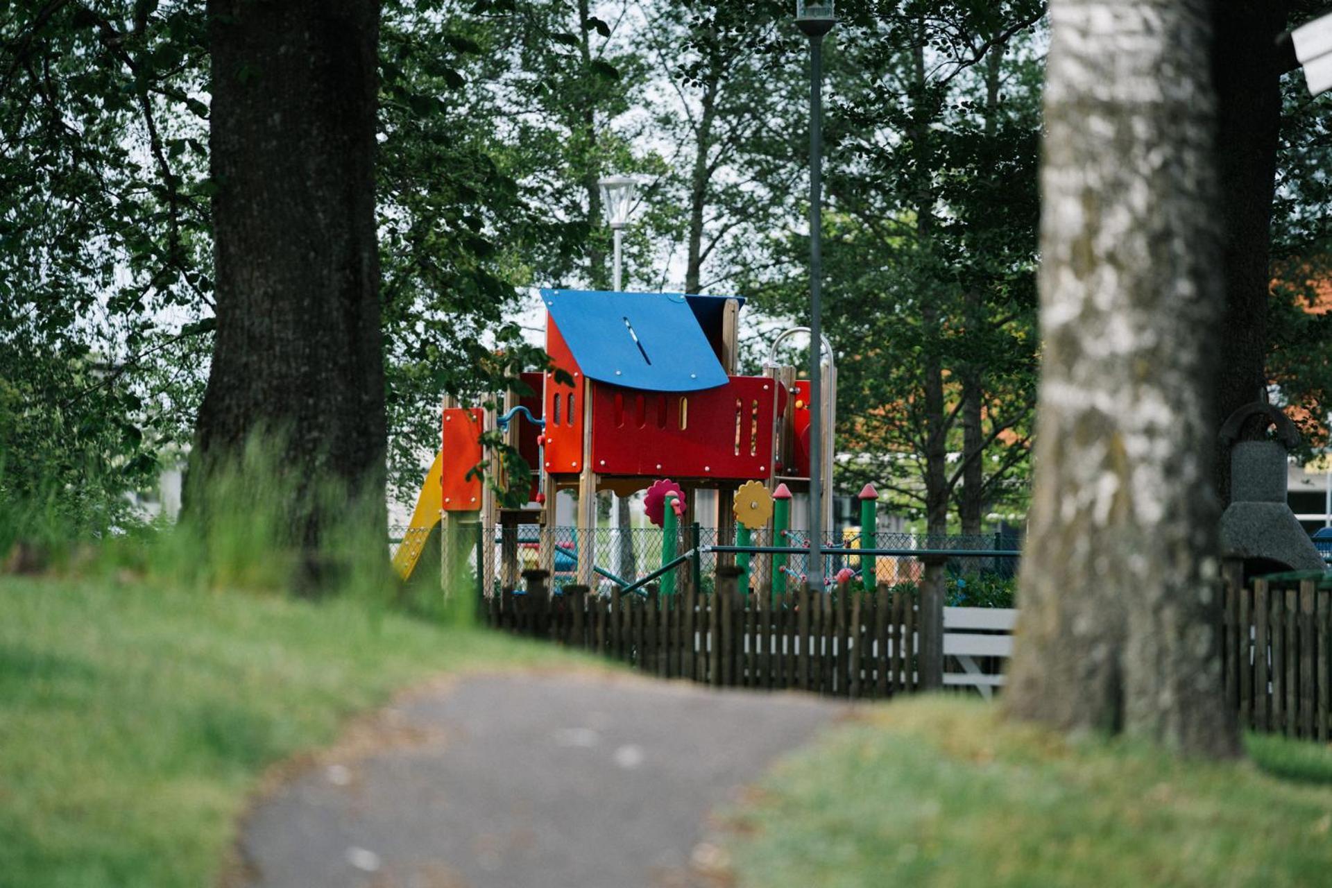Jula Stads- camping Skara Bagian luar foto