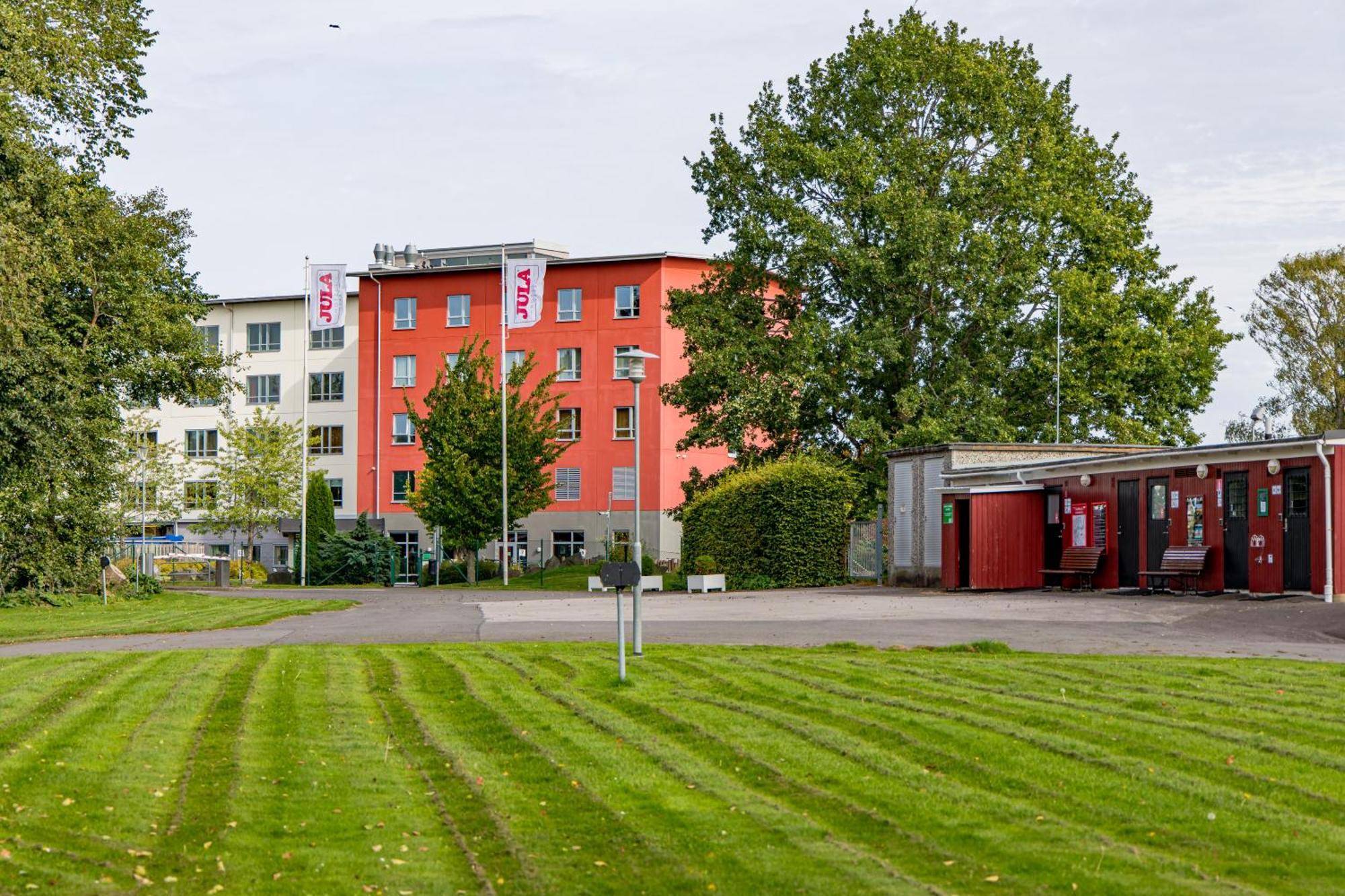 Jula Stads- camping Skara Bagian luar foto
