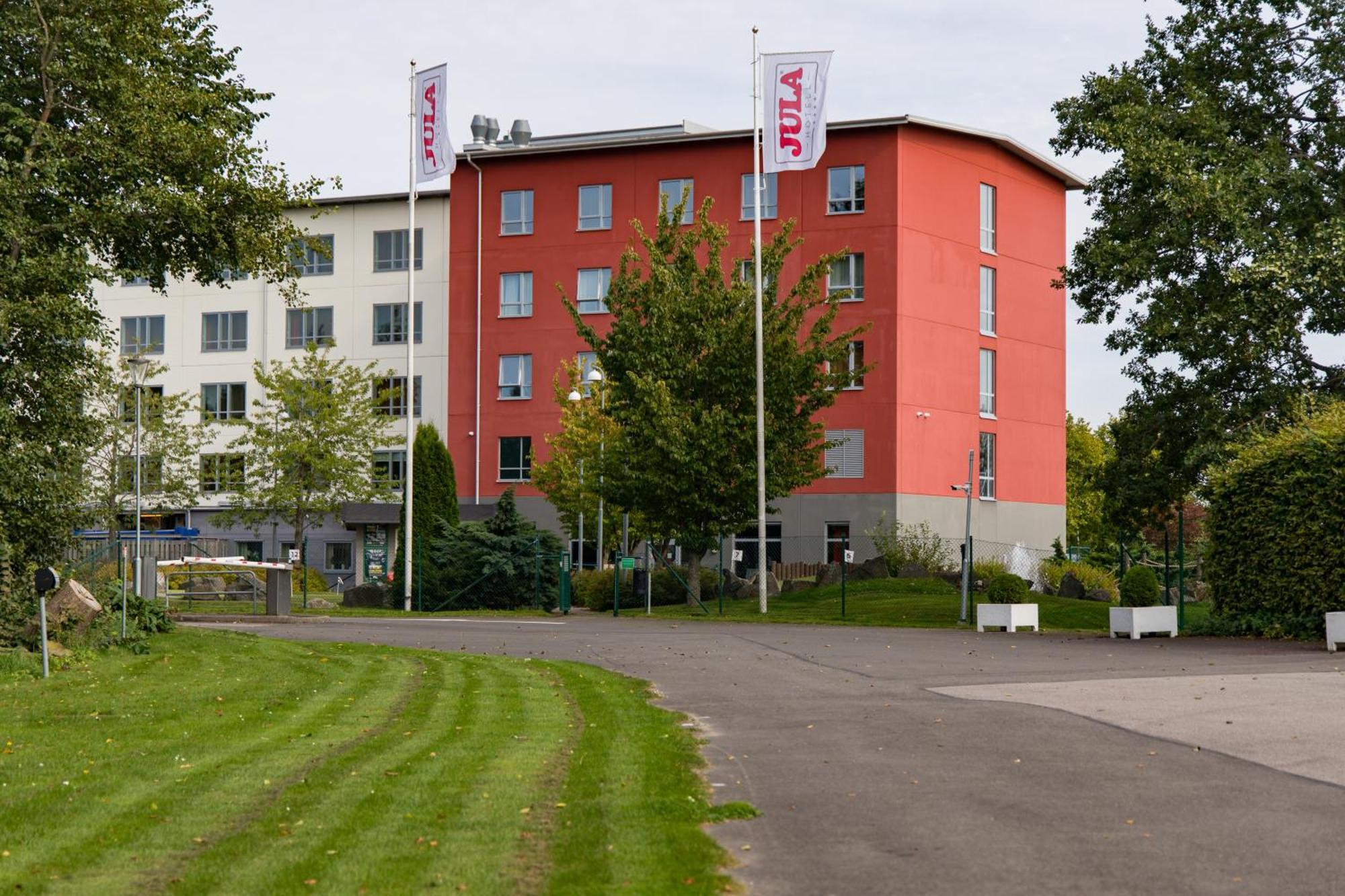 Jula Stads- camping Skara Bagian luar foto