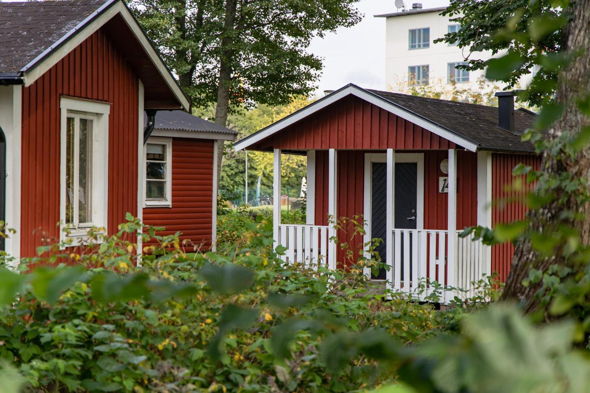 Jula Stads- camping Skara Bagian luar foto